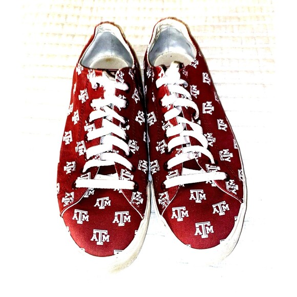 Unisex Row One Texas A&M Shoes Mens 9.5 Womens 11 - Picture 1 of 6